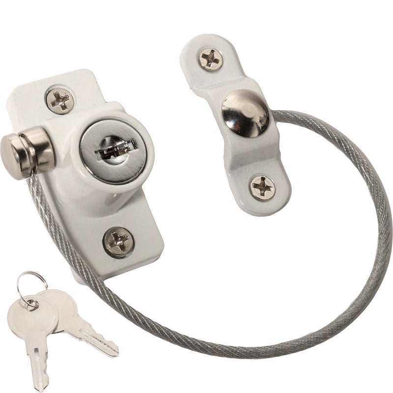 OMOTOOL Child Window Restrictor Casement Security Lock (2 Pack) Kids Prevent Children Falling Window Lock Baby Protection - Image 1